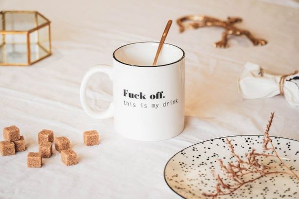 Kaffeetasse "Fuck off" House Vitamin